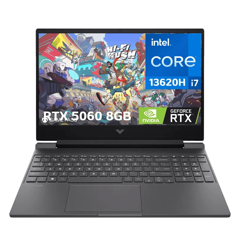 Hp Laptop Victus 15-FA2093Dx Intel Core i7 13620H 16Gb Memory 1TB Nvme Geforce RTX5060 8gb Graphics 15.6" 144HZ Win 11 B97DTUA
