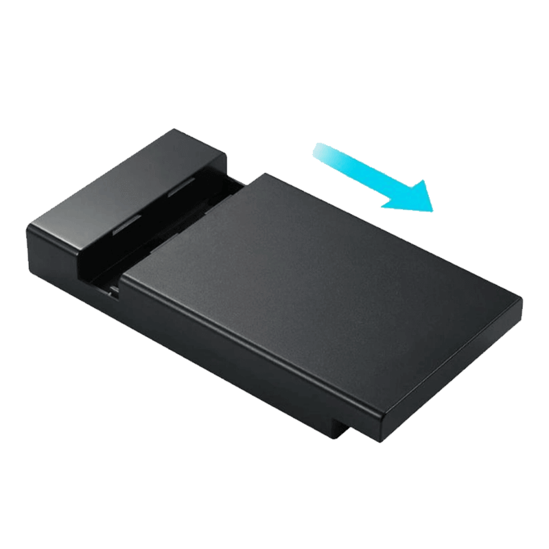2 in 1 Super Speed External Hard Disk Enclosure