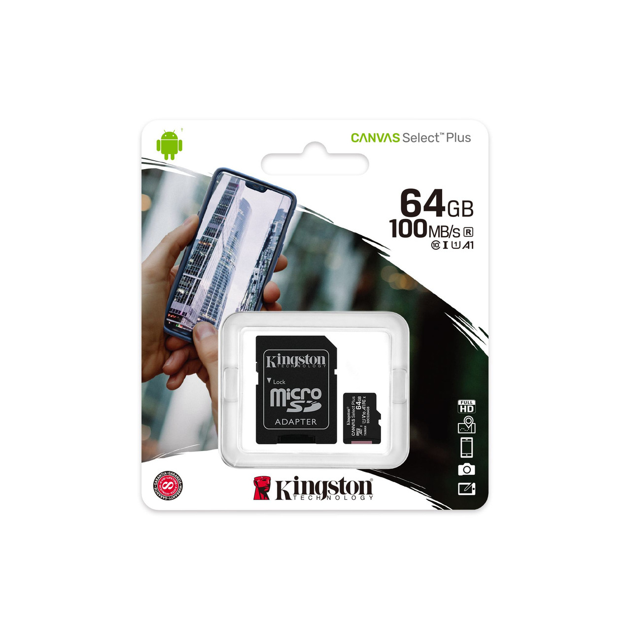 Kingston Micro SD 64GB Class 10 | SDCS2/64GB