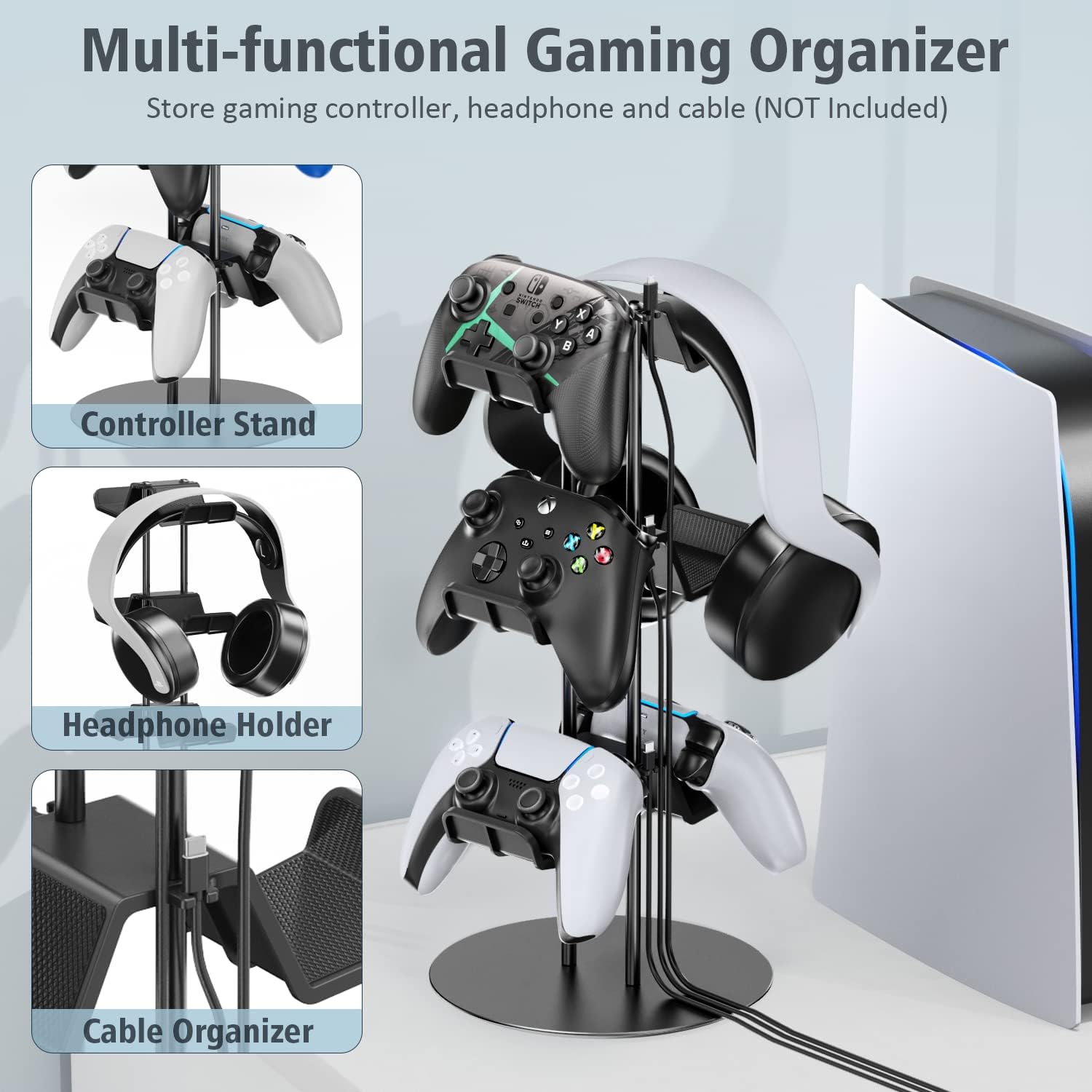 Kytok Multiple Controller & Headset Desk Stand
