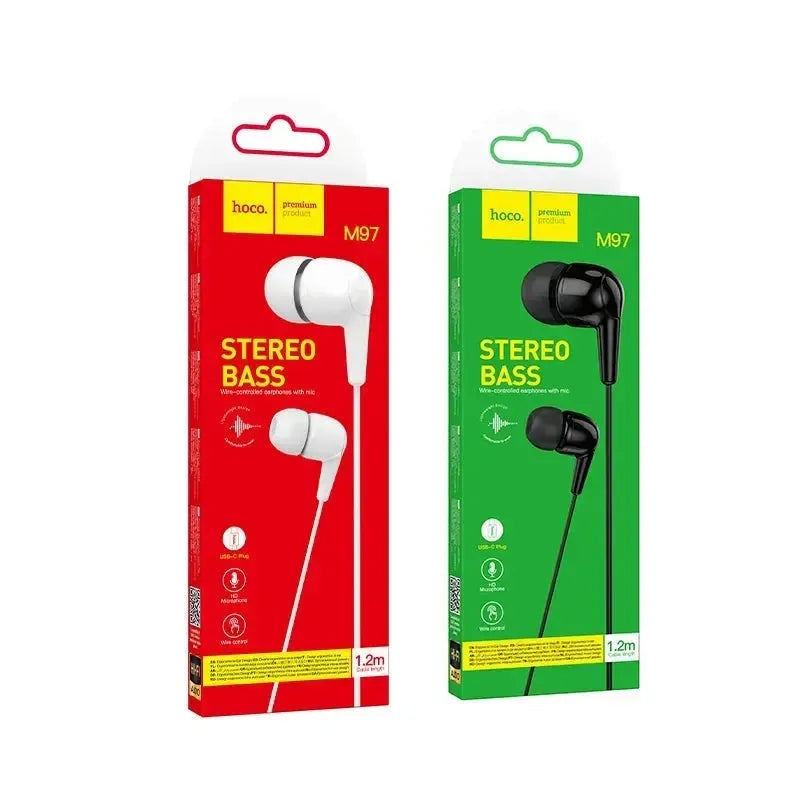 Hoco M97 Type-C Stereo Bass Premium Headphones