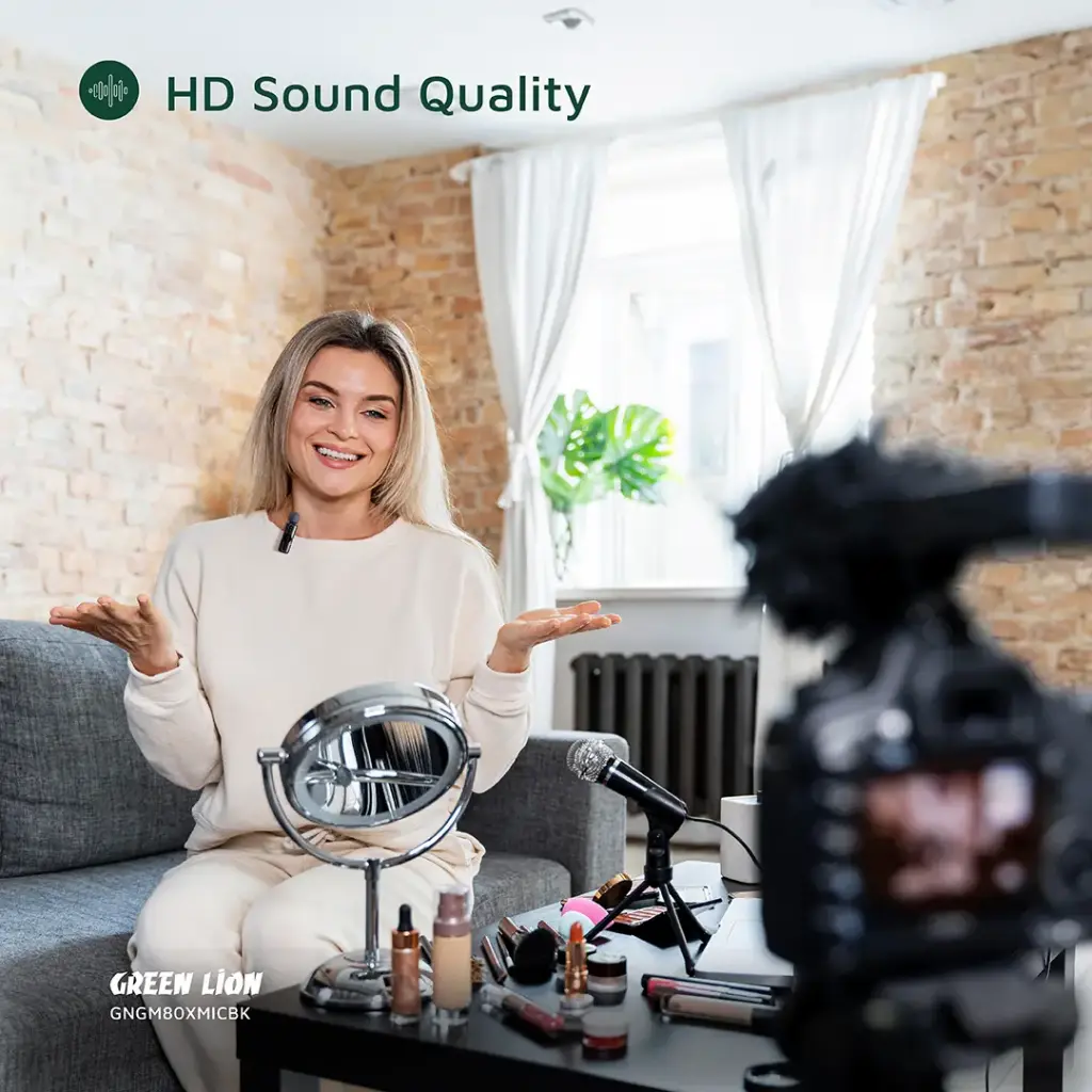 Green Lion GM-80X Microphone 3 in 1 - Black