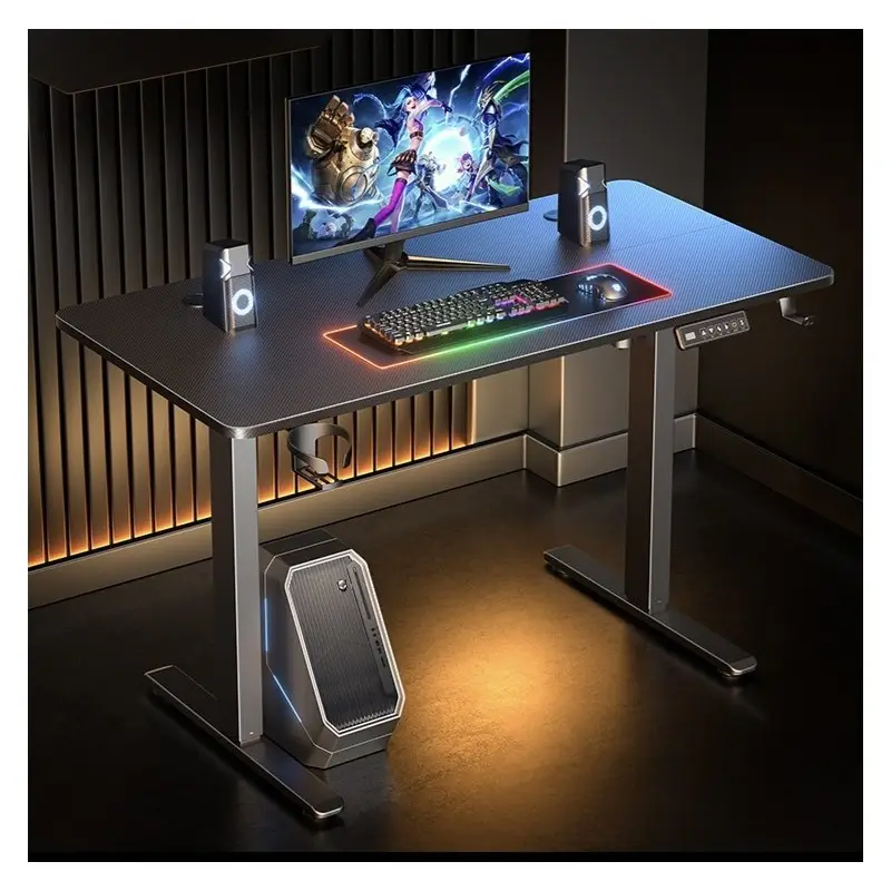 DHYBRID GD811 Electric Standing Desk – Adjustable, stable & heavy-duty frame, Supports Up to 60KG