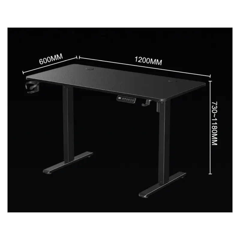 DHYBRID GD811 Electric Standing Desk – Adjustable, stable & heavy-duty frame, Supports Up to 60KG