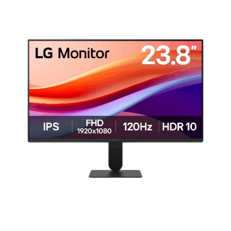 LG 24β³ FHD IPS 120Hz HDR10 Monitor with Slim Stand