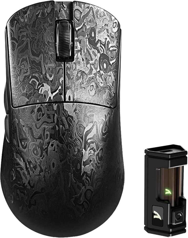 Attack Shark R11 ULTRA Forged Black 49g Carbon Fiber Shell Wireless 8K Gaming Mouse