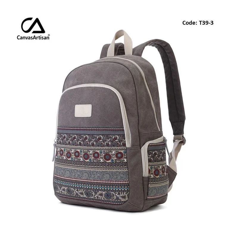 Canvasartisan Backpack T39-3, Durable, Water-resistant & Light Weight