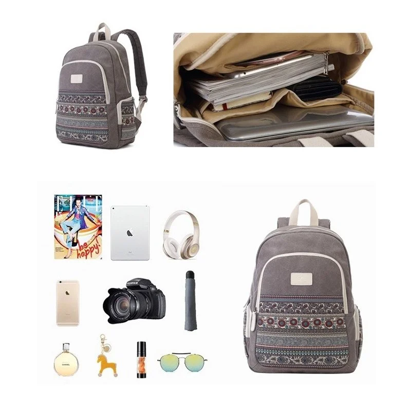 Canvasartisan Backpack T39-3, Durable, Water-resistant & Light Weight