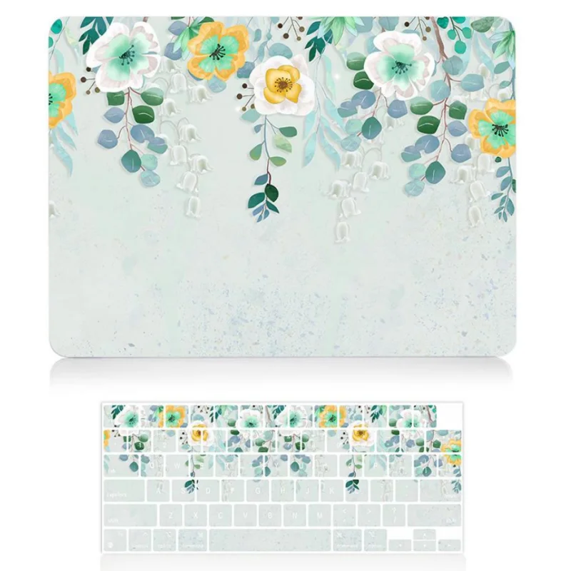 Durable Plastic Hardshell MacBook Cases: Ultimate Protection and Style (UV PRINT + Keyboard Film Included)