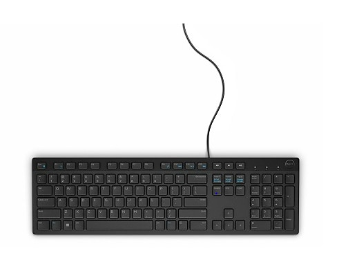 Dell Wired Keyboard - KB216 - US English - Black