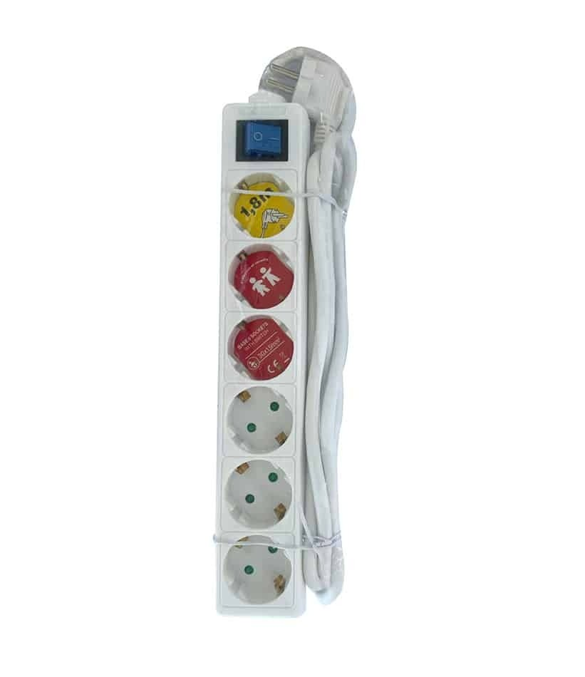 INVO B06S German 6 outlets white