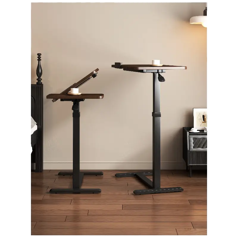 Multi-Function Height-Adjustable Desk - Side Bed Table – Ergonomic Sit-Stand Workstation