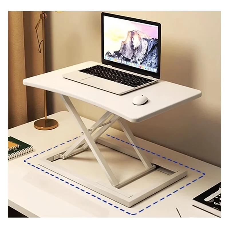 High-Quality Gas Spring Sit-Stand Desk Riser – Adjustable Ergonomic Workstation with Compact & Durable Design