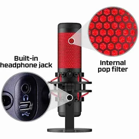 HyperX QuadCast USB Condenser Microphone