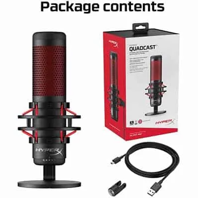 HyperX QuadCast USB Condenser Microphone