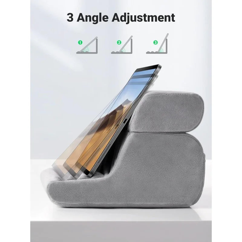 UGREEN Tablet Pillow Stand for Bed, Couch & Travel - Fits 4.7 to 13 Inch Tablets