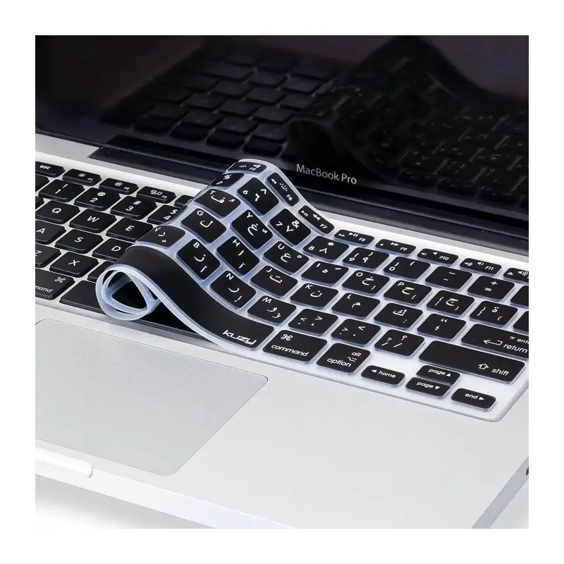 Keyboard Protector Premium Keyboard Film Eng/Arabic Black for MacBook