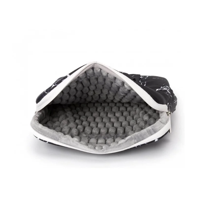 Kinmac Vertical Design Sleeve KMS401-442 Black Marble, Full Protection & Water-resistant