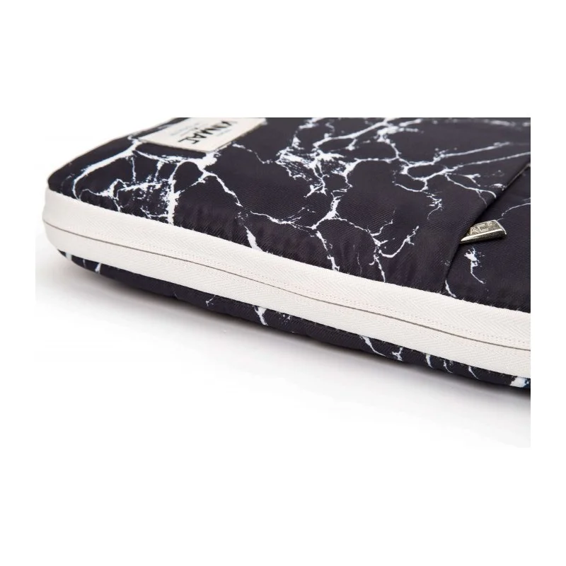 Kinmac Vertical Design Sleeve KMS401-442 Black Marble, Full Protection & Water-resistant
