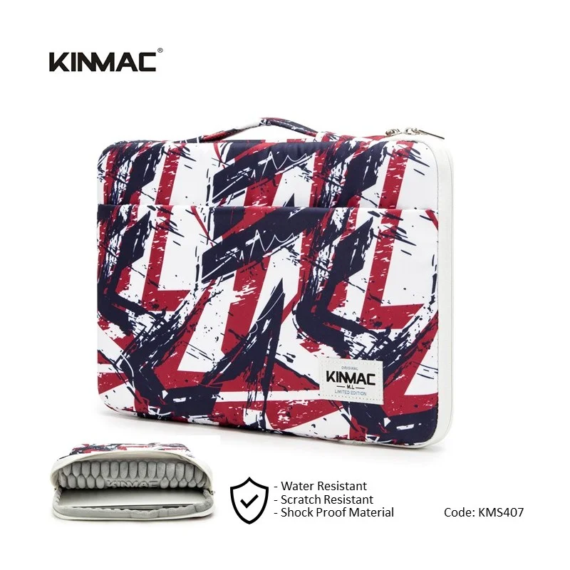Kinmac Vertical Design Sleeve KMS407-445 Graffiti Zone, Full Protection & Water-resistant