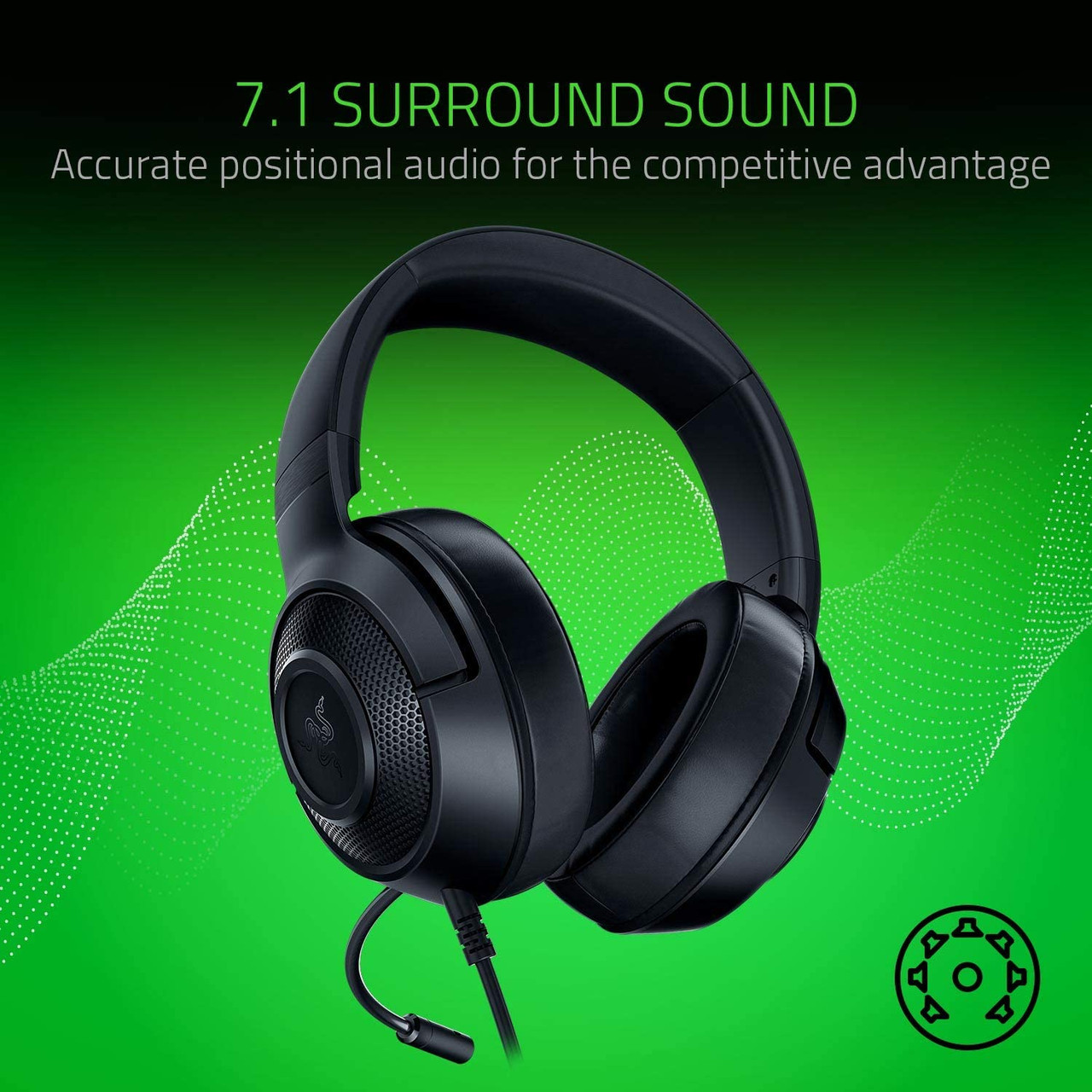 Razer Kraken X Lite Ultralight Gaming Headset