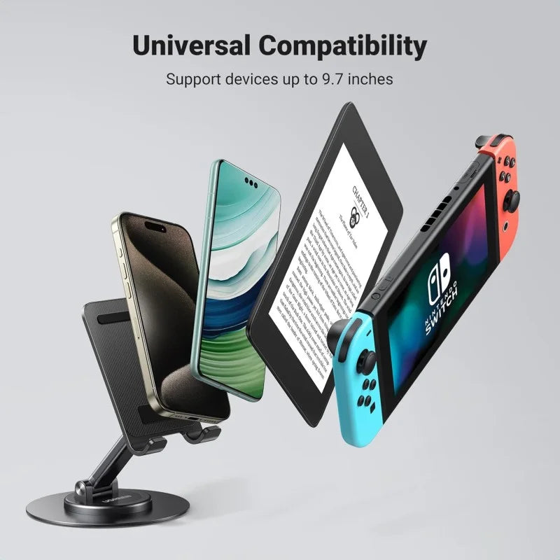 UGREEN Desktop Stand Support Phone and Tablet With a 360-degree rotating base