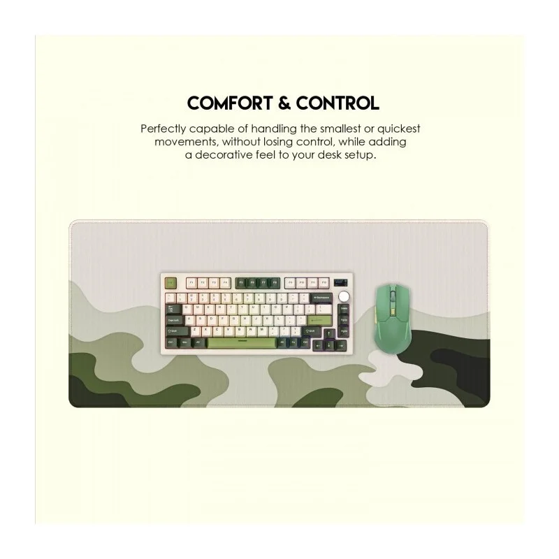 Fantech MP905 Matcha Milk, Gaming and Office Mousepad, XX-Large Size: 90cmx40cmx0.4cm