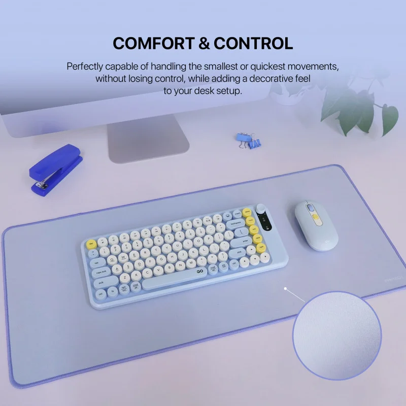 FANTECH MP70 BASIC DESKAMT MOUSE PAD Large Size: 70cmx30cmx0.3cm