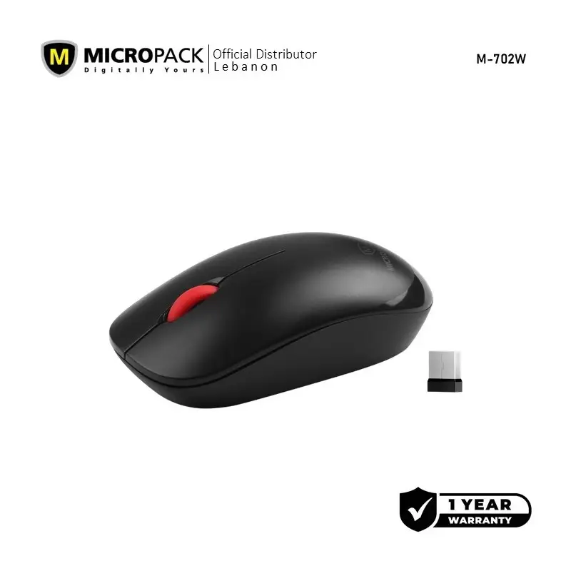 Micropack Speedy Lite2 MP702W Wireless Mouse, 1200DPI, Durable Structure
