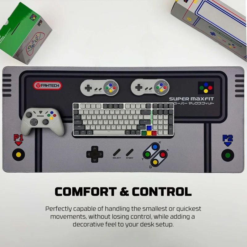 Fantech MP905 SUPER MAXFIT GRAY, Gaming and Office Mousepad, XX-Large Size: 90cmx40cmx0.4cm