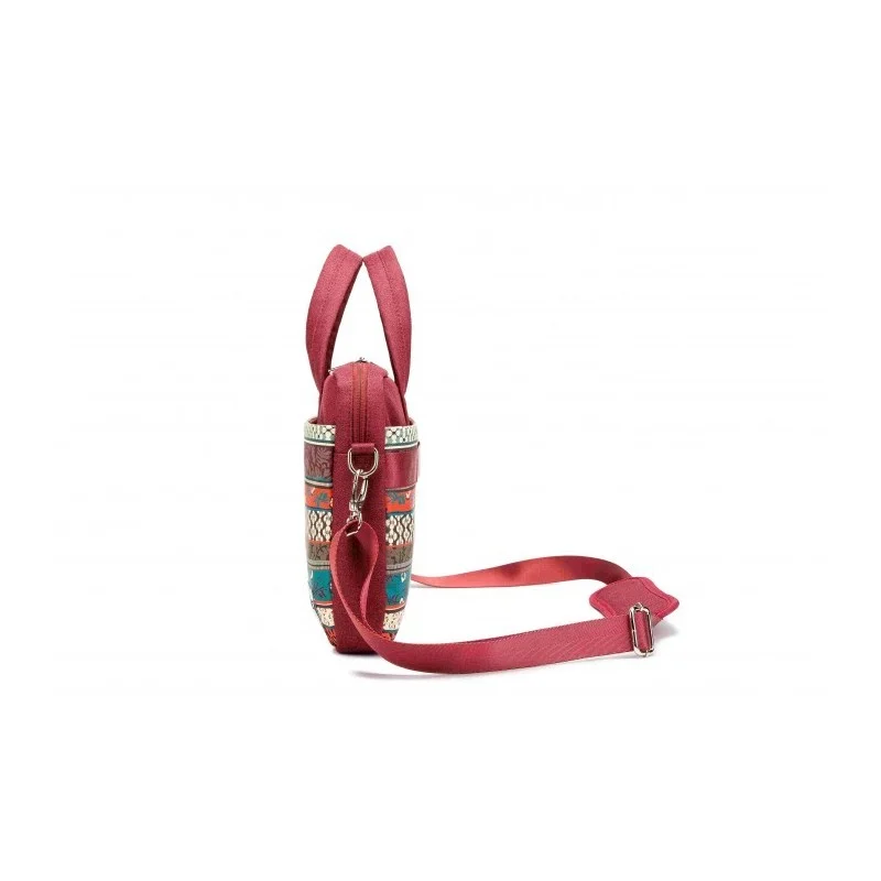 Kinmac Business Laptop Bag KMC425-25 Red Bohemian, Durable and Water-resistant