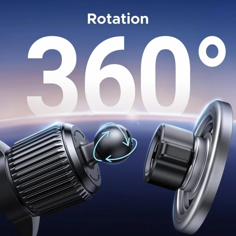 UGREEN MagSafe Car Mount with Heavy-Duty Magnet - 2500g Holding Force, 360Β° Adjustable, Easy Installation