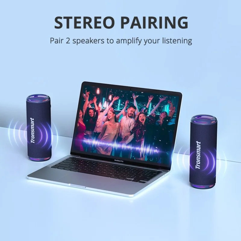 Tronsmart T7 Lite 24W Waterproof Bluetooth Portable Outdoor Speaker With Built in Battery, up to 24 hours playtime