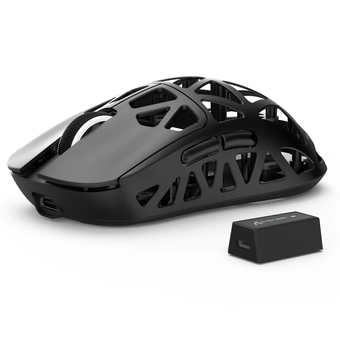 Attack Shark R2 Lightweight Tri-mode Magnesium Alloy 8K Grey Gaming Mouse