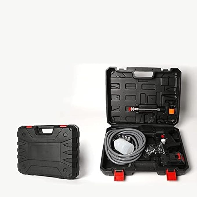 Car Washing Machine Car Washing Artifact Household Cleaning Portable Wireless High-Pressure Water Gun Garden Watering Water Gun With 2x 48V Battery