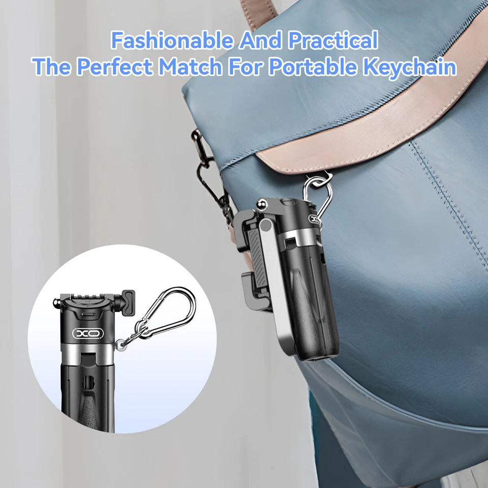 XO Selfie Stick Phone Tripod Stand with Bluetooth Remote for iPhone|Android