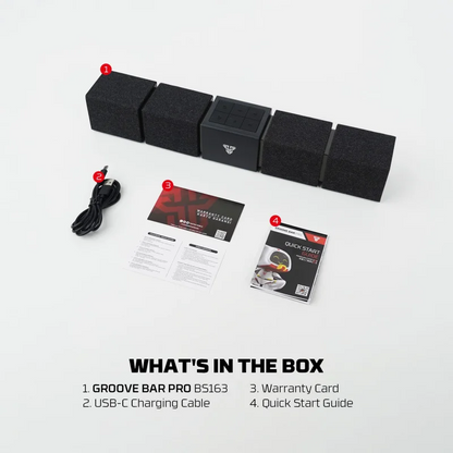 FANTECH BS163 GROOVE BAR PRO (Wired & Bluetooth) RGB Gaming Speaker, 10W + Built-in Microphone