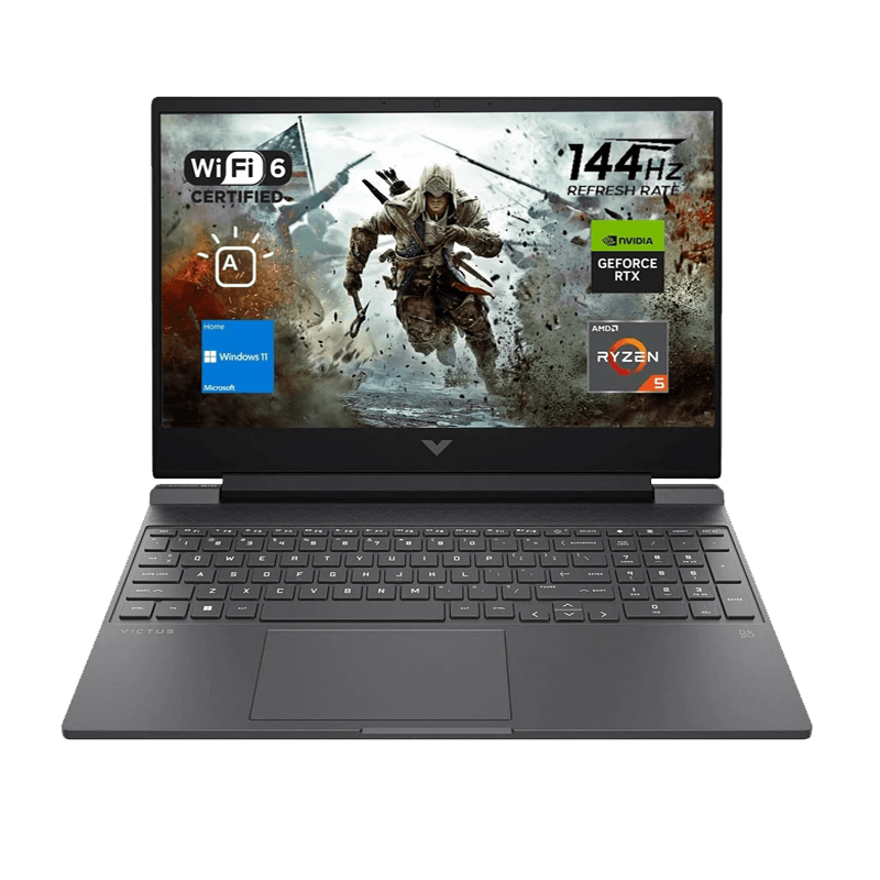Hp LaptopVICTUS 15-FA2787NR Intel Core i7 13620H 16Gb Memory 512Gb Nvme Geforce RTX5060 8gb Graphics 15.6" 144HZ Win 11 BM4X8UA
