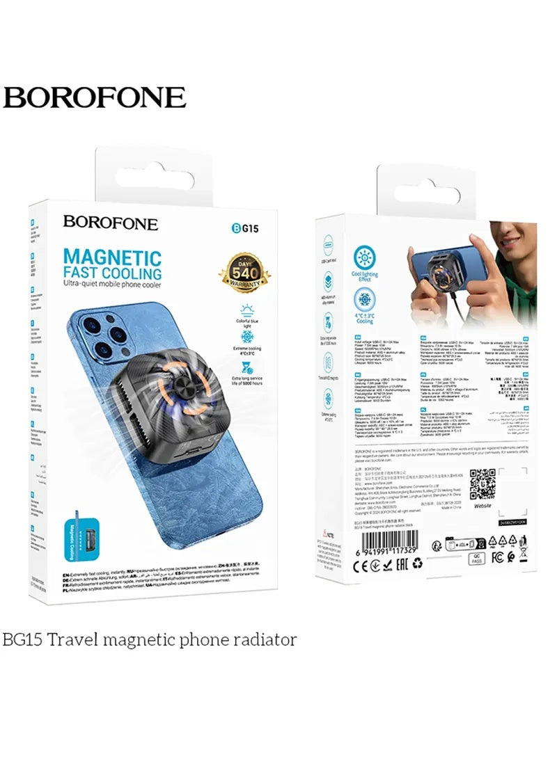 Magnetic Smartphone Heatsink Compact, Stylish, and Silent Cooling for High-Performance Use