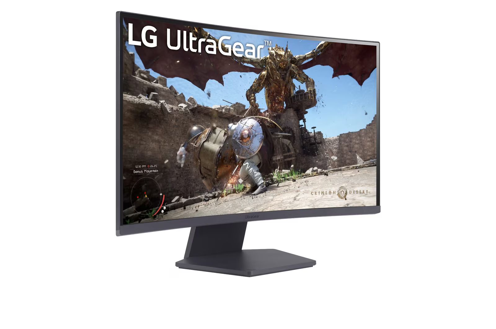LG 27GS60QC-B 27″ QHD 2K 180Hz 1ms Curved