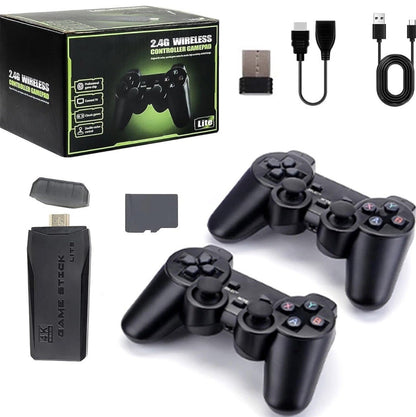 Game Stick Lite 2.4G Wireless HDMI Retro Game Console with Controller
