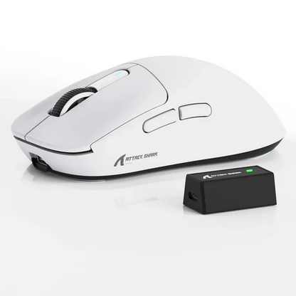 Attack Shark x Fantech Bundle (Keyboard + Mouse + Mousepad) - White