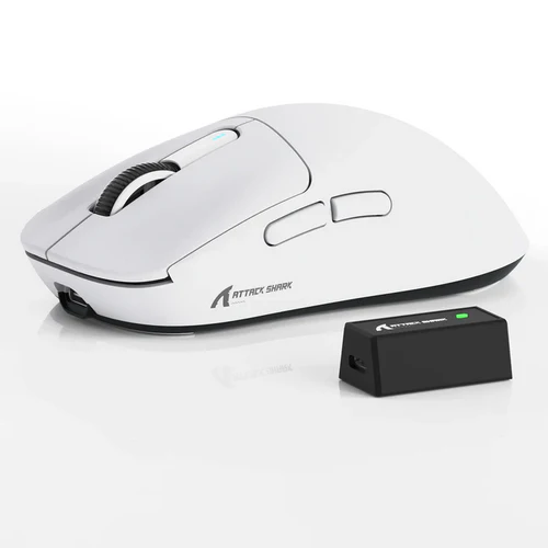 Attack Shark x Fantech Bundle (Keyboard + Mouse + Mousepad) - White