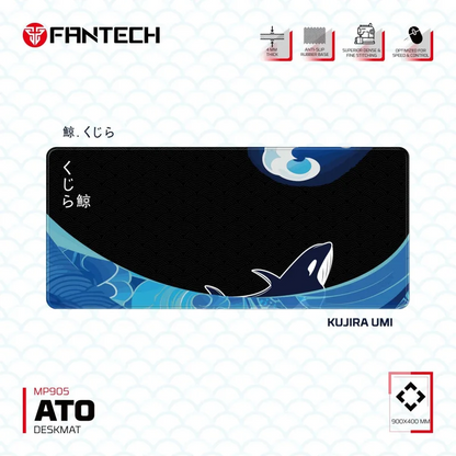 Fantech MP905 SUPER KUJIRA UMI, Gaming and Office Mousepad, XX-Large Size: 90cmx40cmx0.4cm