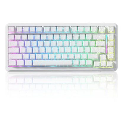 Attack Shark X82PRO HE Three-mode Magnetic Axis Gaming Keyboard White Wireless