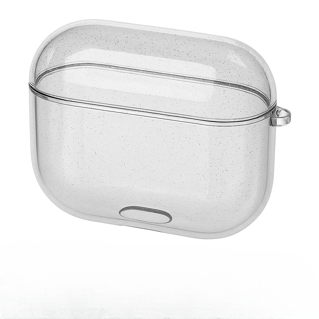 AirPods 4 Crystal Case - Transparent Glitter | IP4-CRYSTAL