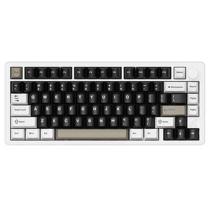 Attack Shark X86 Full Aluminum 80% Wireless Gasket Mechanical Keyboard Milk white