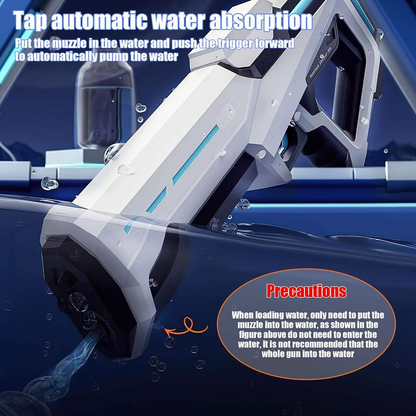 Aojiate Electric Water Gun - Battle Spear - White