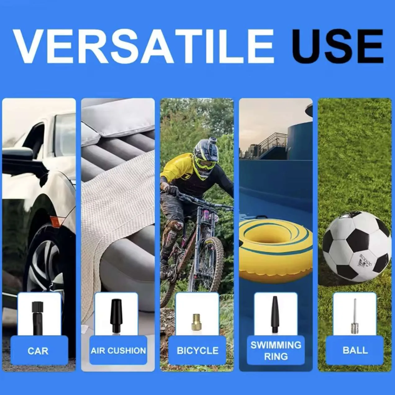 Digital Tire Pump 150PSI Air Compressor