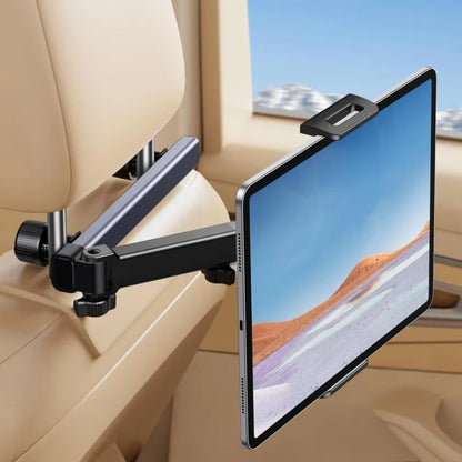 UGREEN Headrest Car Tablet Mount with Extendable Arm & 360° Rotation – Travel Essential for Kids